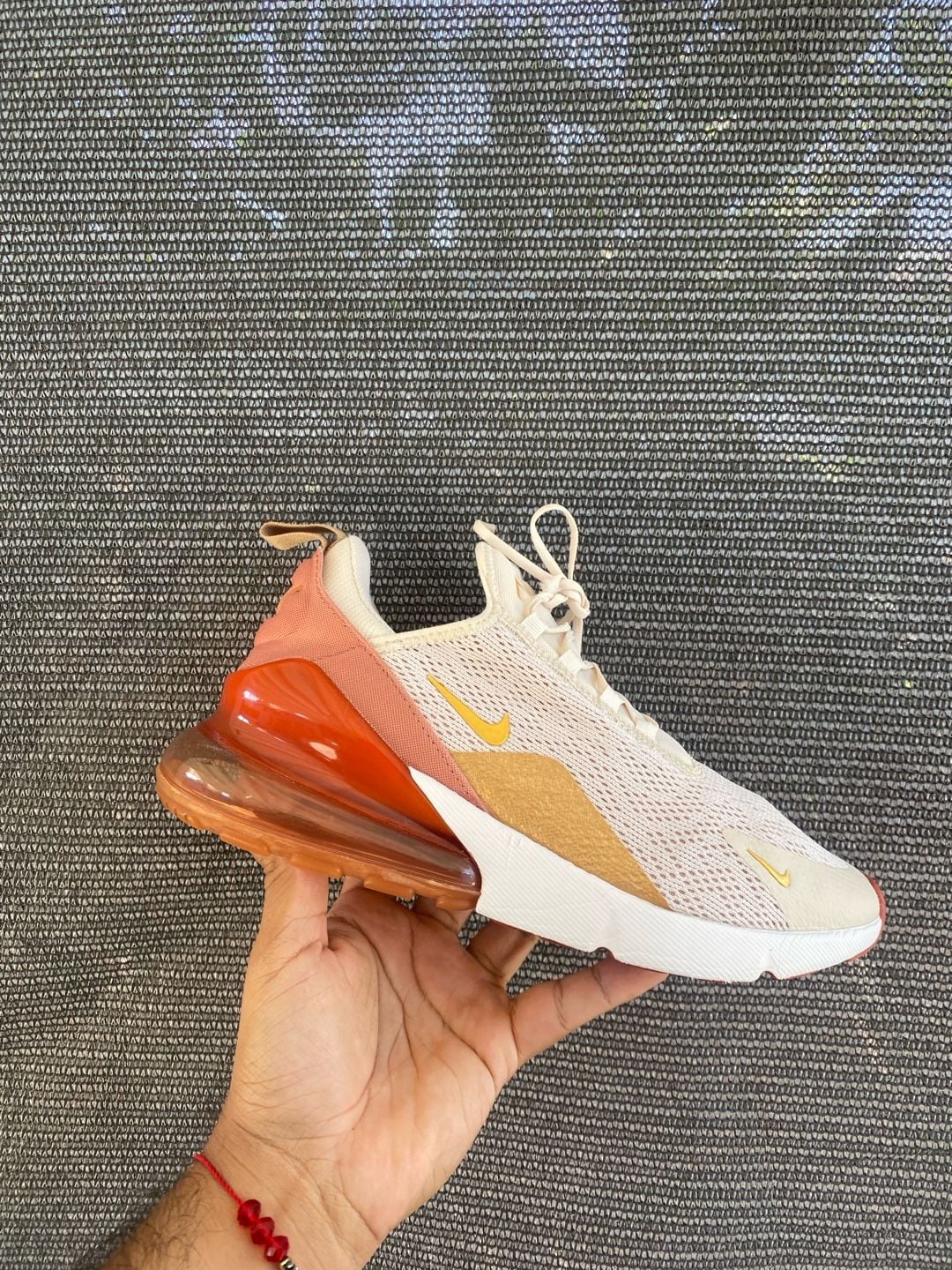 Nike Air Max 270 Cream Terra Blush Gold Sneakers 2