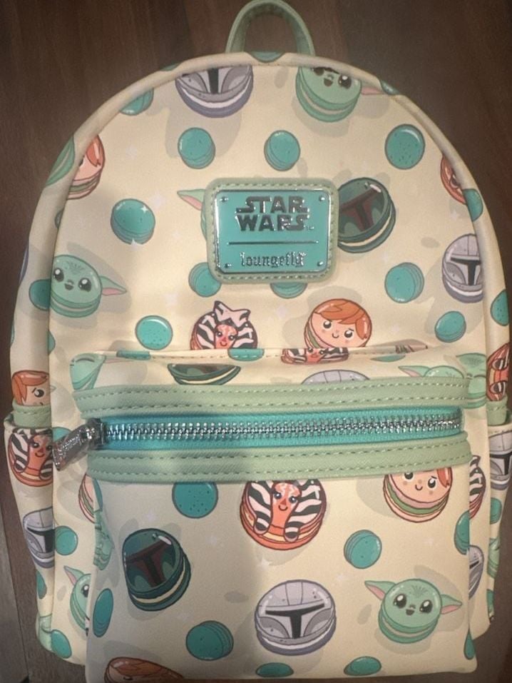 Loungefly Star Wars Macaron Characters Mini Backpack 1