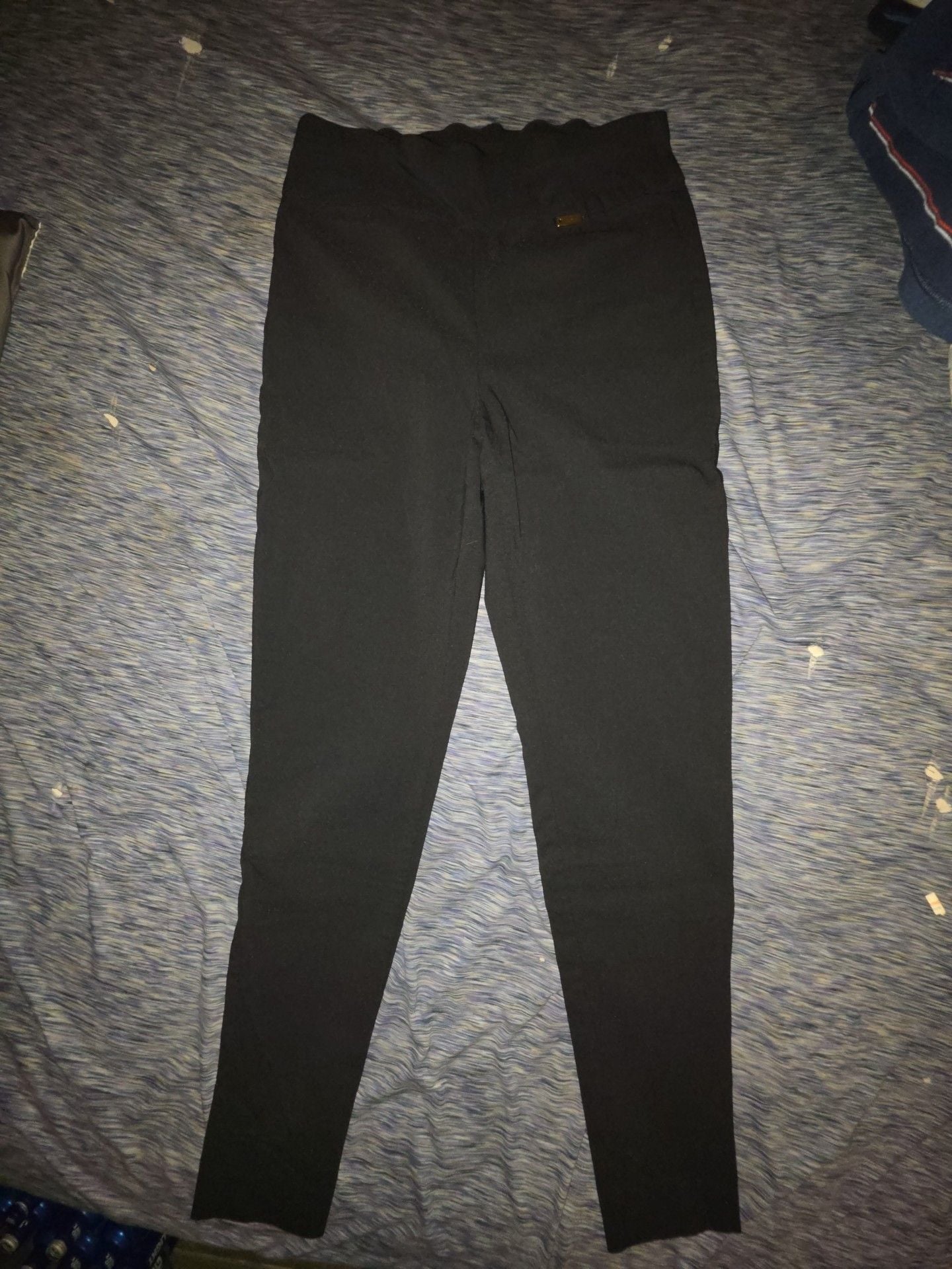 I.N.C. International Concepts Pants Size 4 Black Skinny Pull-On 2
