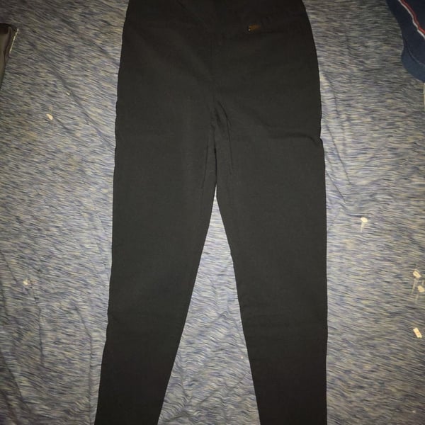 I.N.C. International Concepts Pants Size 4 Black Skinny Pull-On