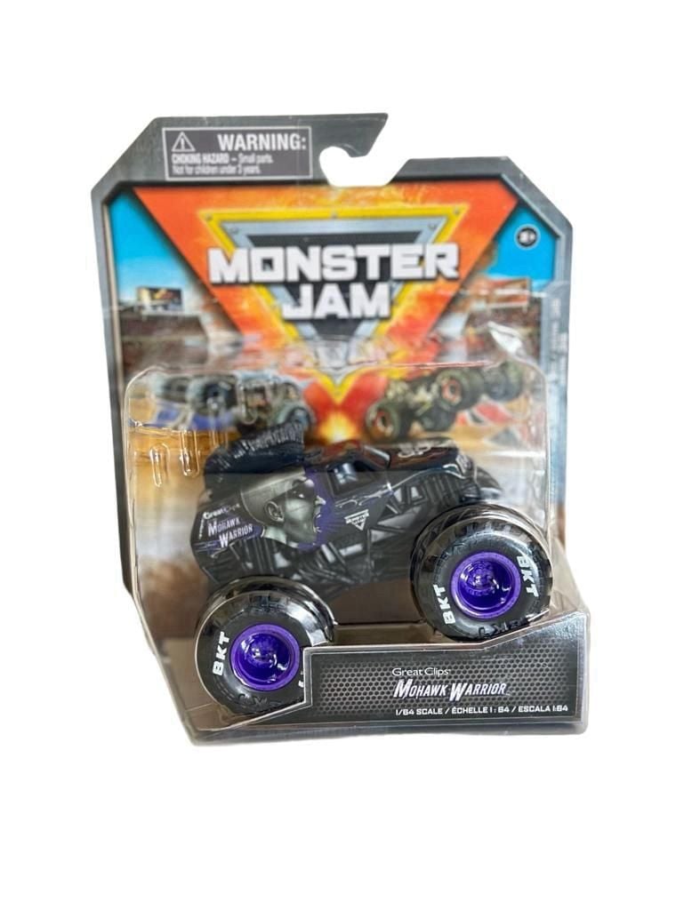 Monster Jam Night Storm Mohawk Warrior 1:64 Die-Cast Monster Truck 1