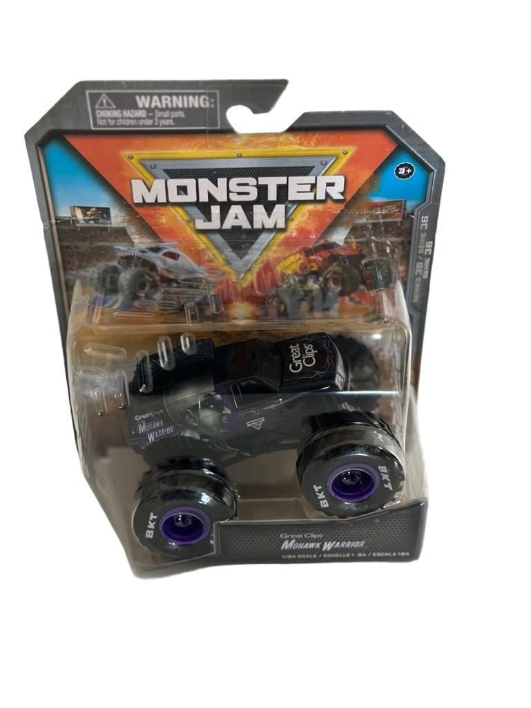 Monster Jam Night Storm Mohawk Warrior 1:64 Die-Cast Monster Truck 4