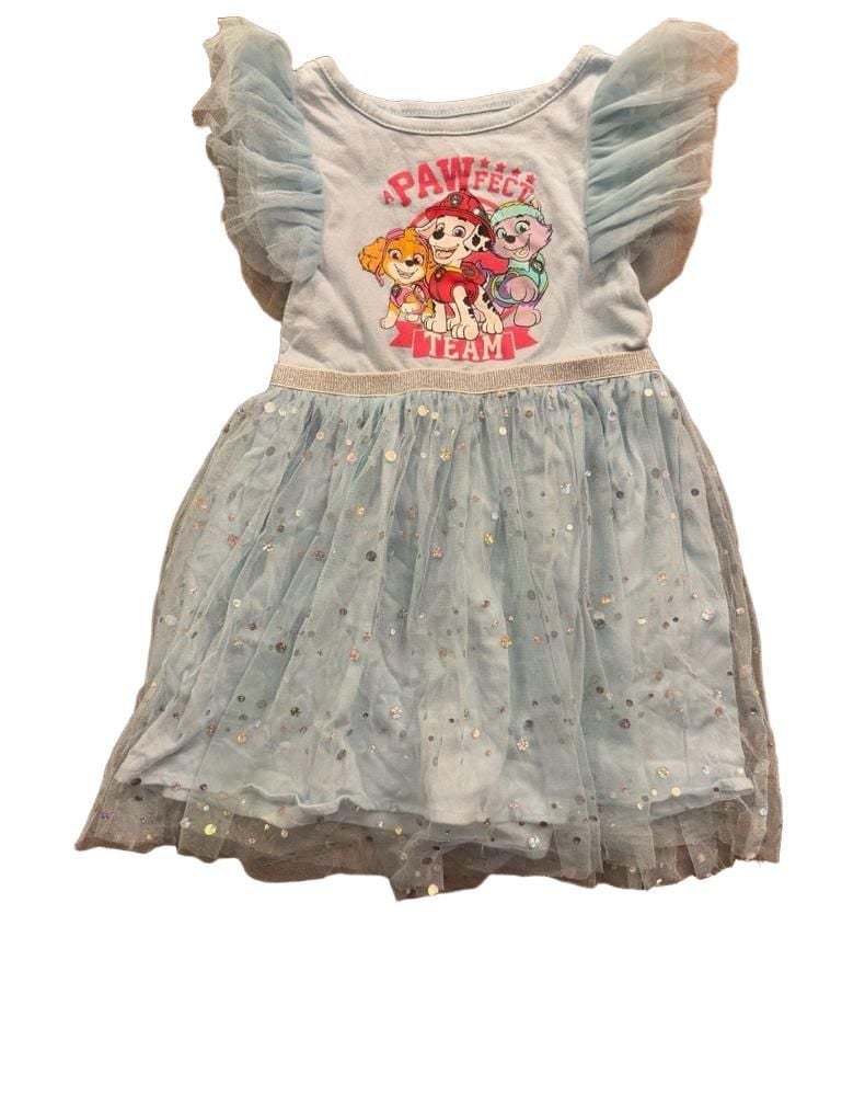 Nickelodeon Paw Patrol Tutu Dress Size 4T Blue 2