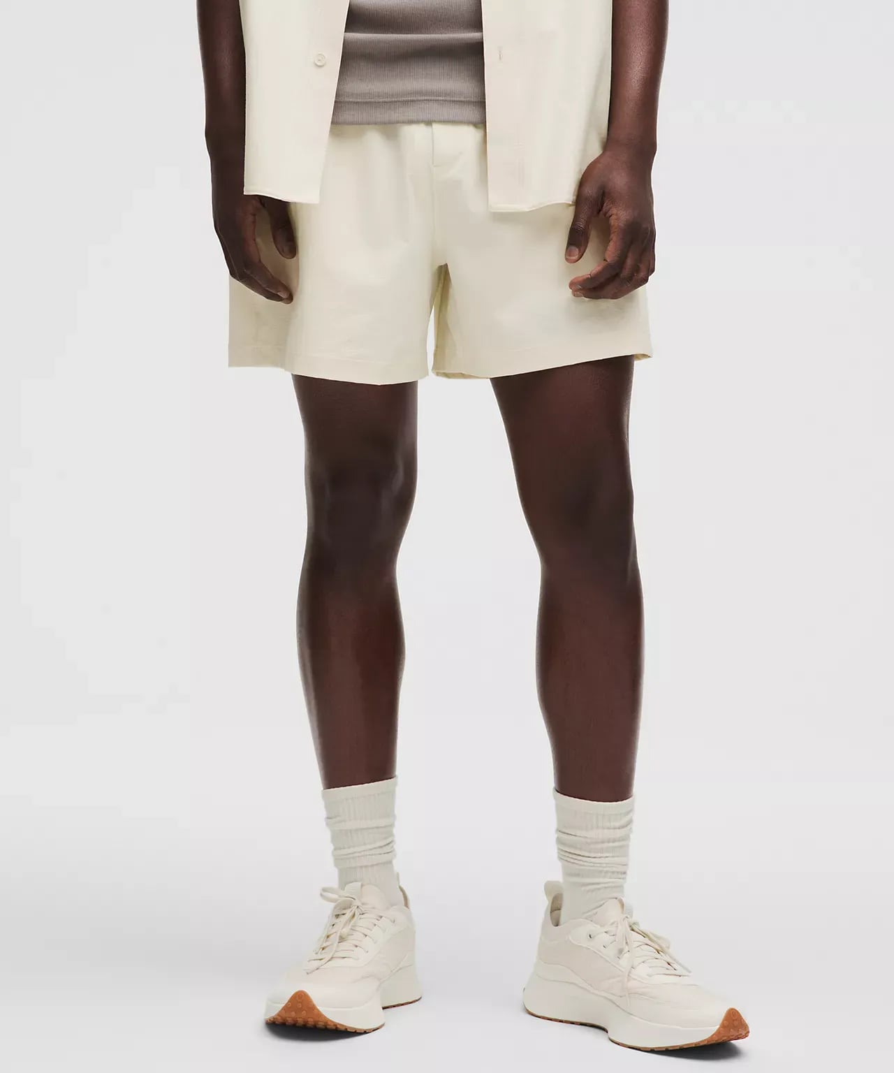 Lululemon Stretch Ripstop Short 5 White 2