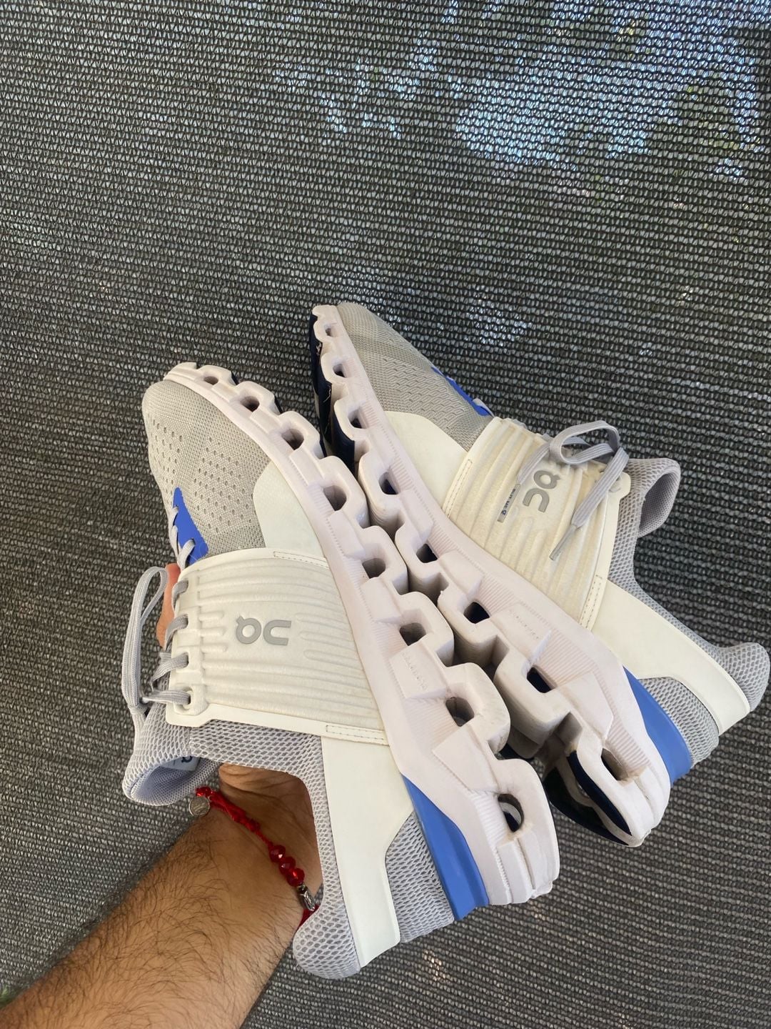 On Cloudswift Running Shoes Glacier White 6
