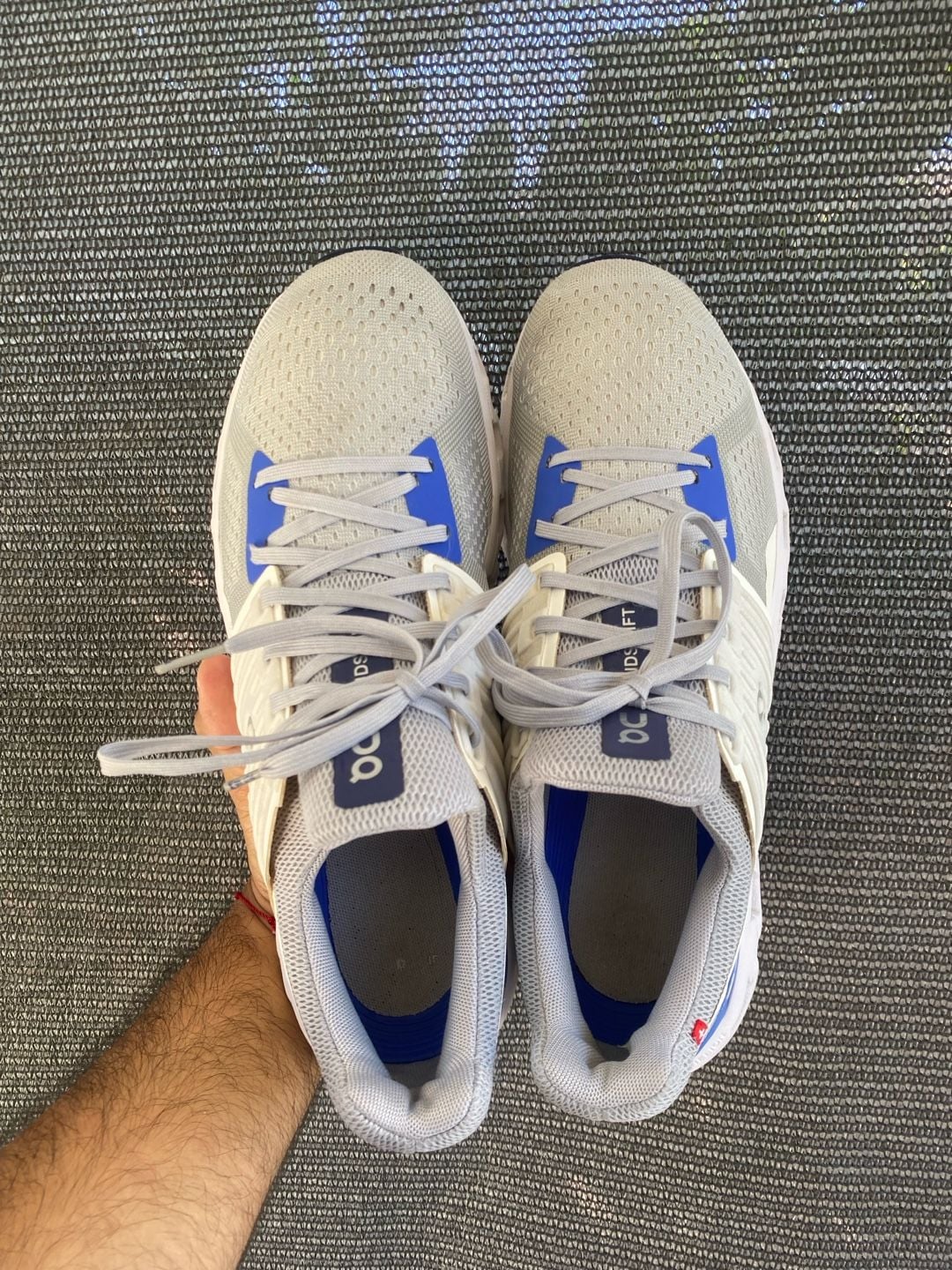 On Cloudswift Running Shoes Glacier White 9