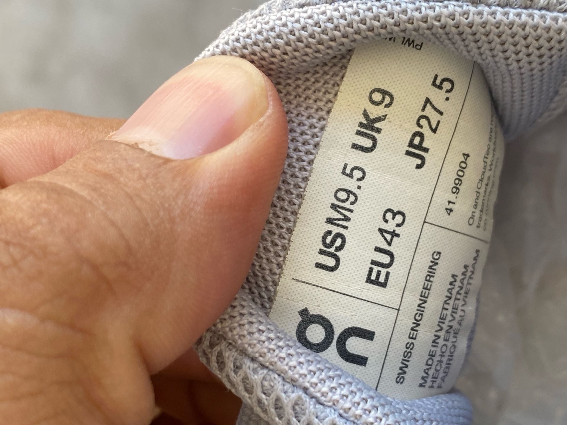 On Cloudswift Running Shoes Glacier White 10