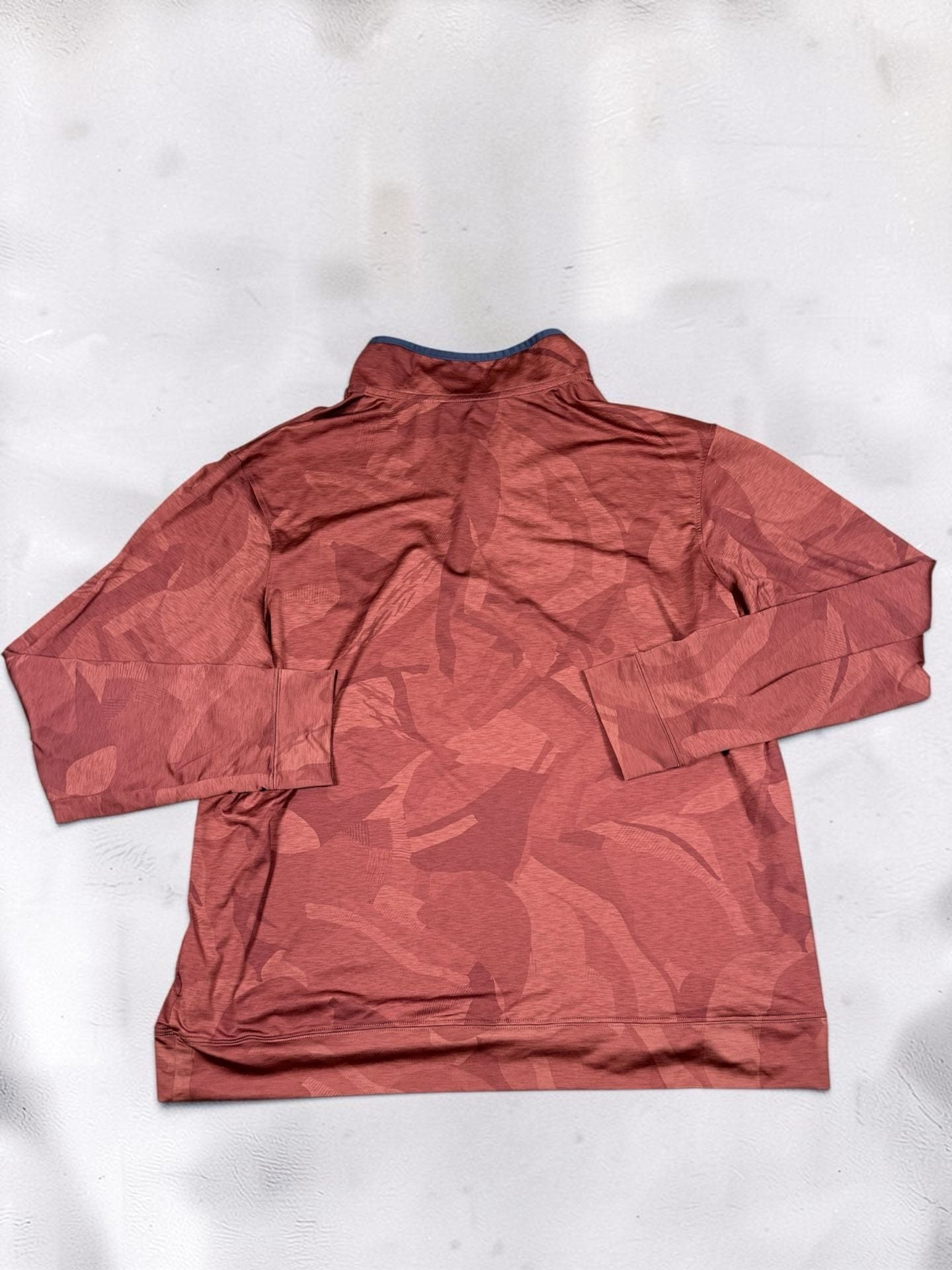Walter Hagen Performance 1/4 Zip Golf Pullover Size XL Red Camo 7