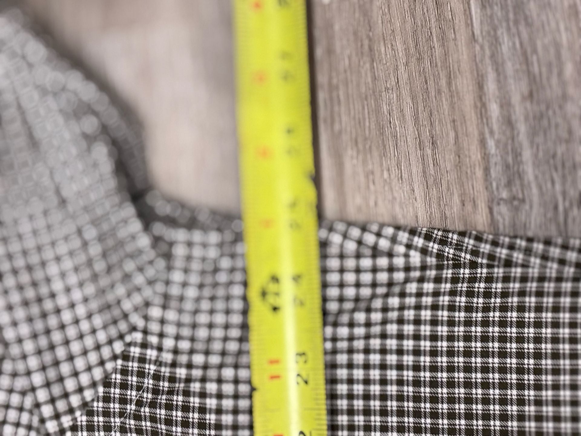 Ralph Lauren Classic Fit Gingham Shirt Size XL Brown Plaid Long Sleeve 7