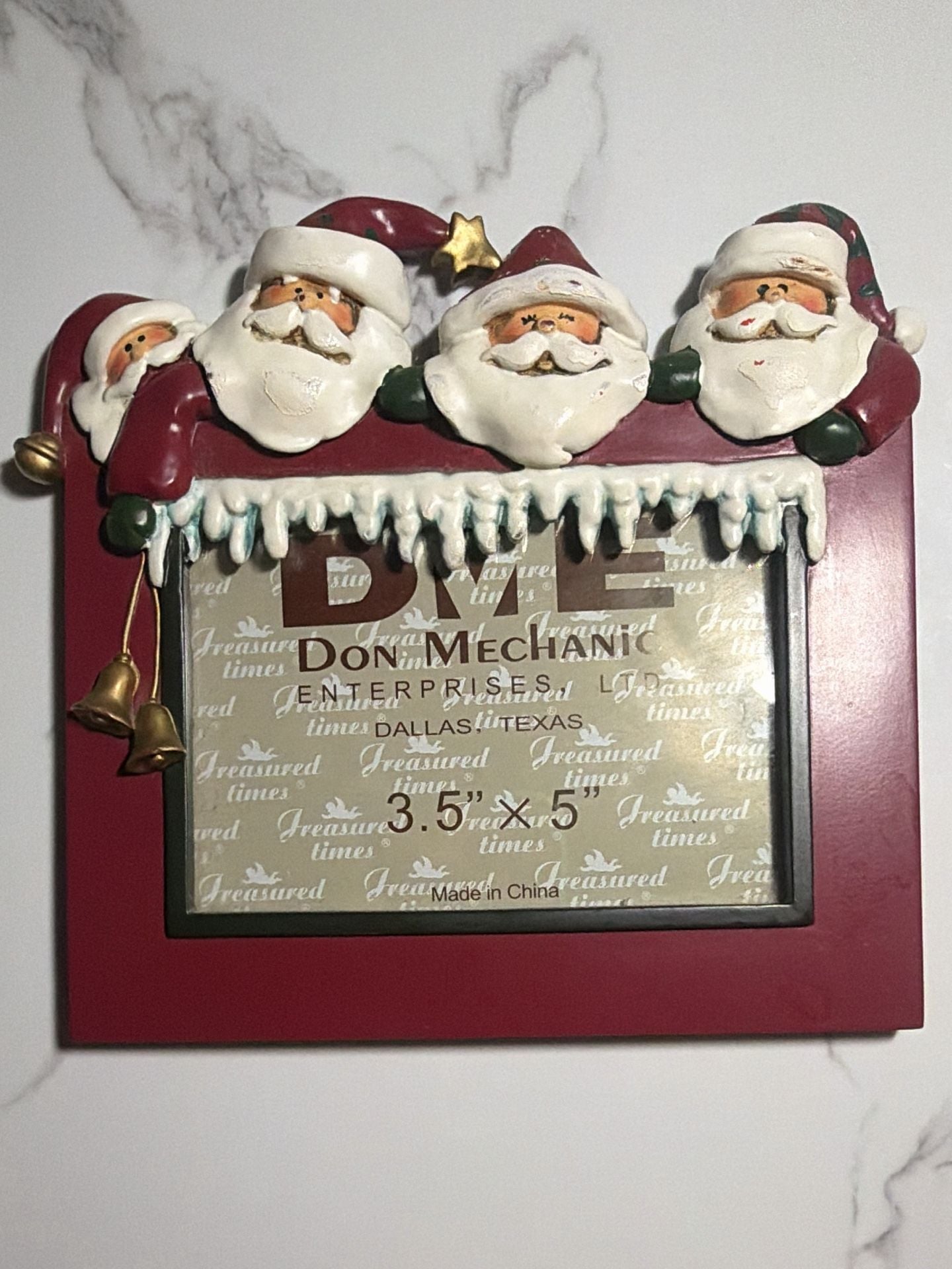 Don Mechanic Enterprises Santa Photo Frame 3.5" x 5" 1