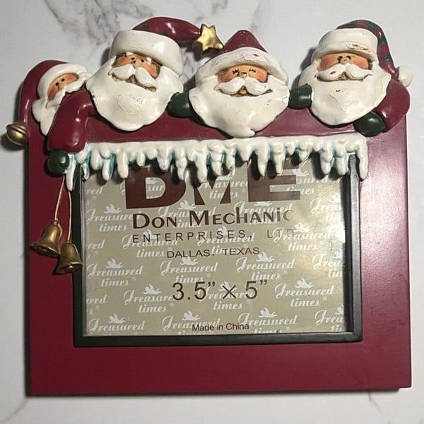 Don Mechanic Enterprises Santa Photo Frame 3.5" x 5"