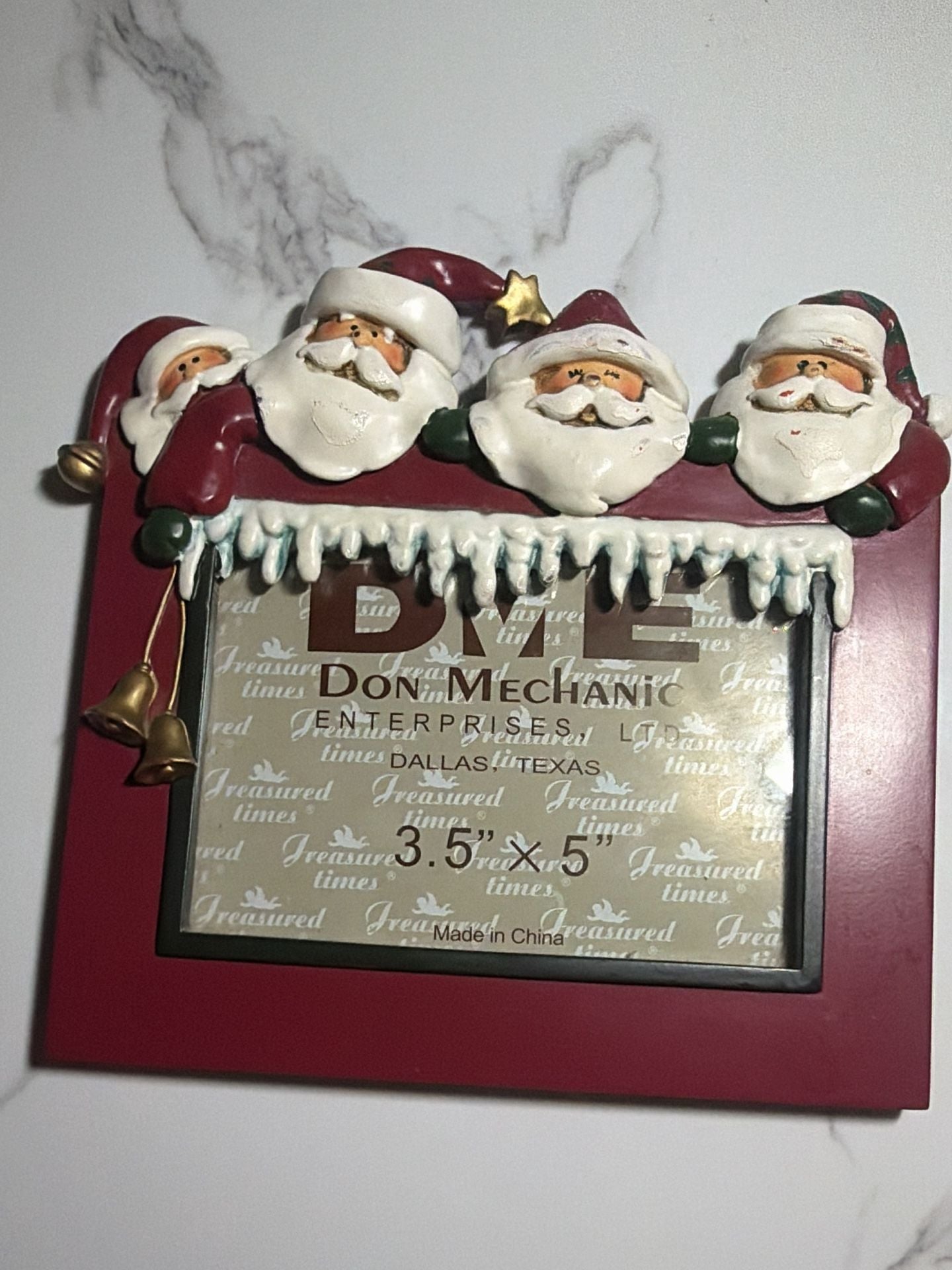 Don Mechanic Enterprises Santa Photo Frame 3.5" x 5" 2
