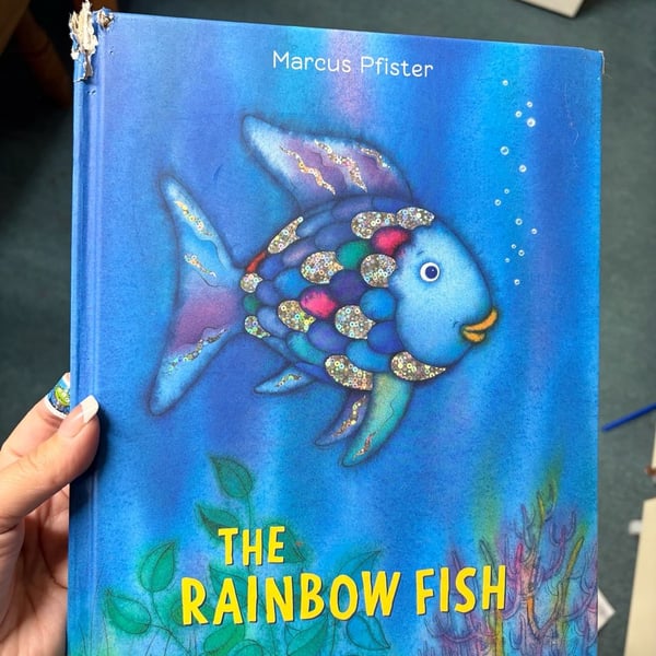 The Rainbow Fish Hardcover Book by Marcus Pfister
