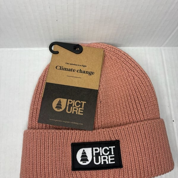Picture Colino Beanie TU Bois De Rose Knit Hat