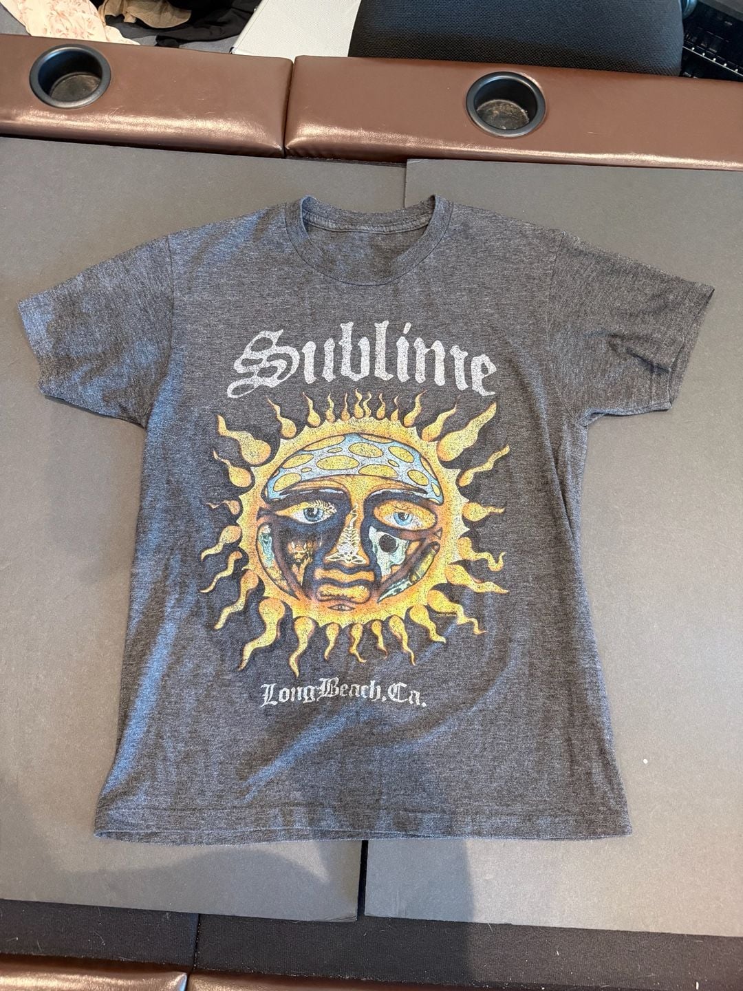 Sublime Sun Logo T-Shirt Gray 2