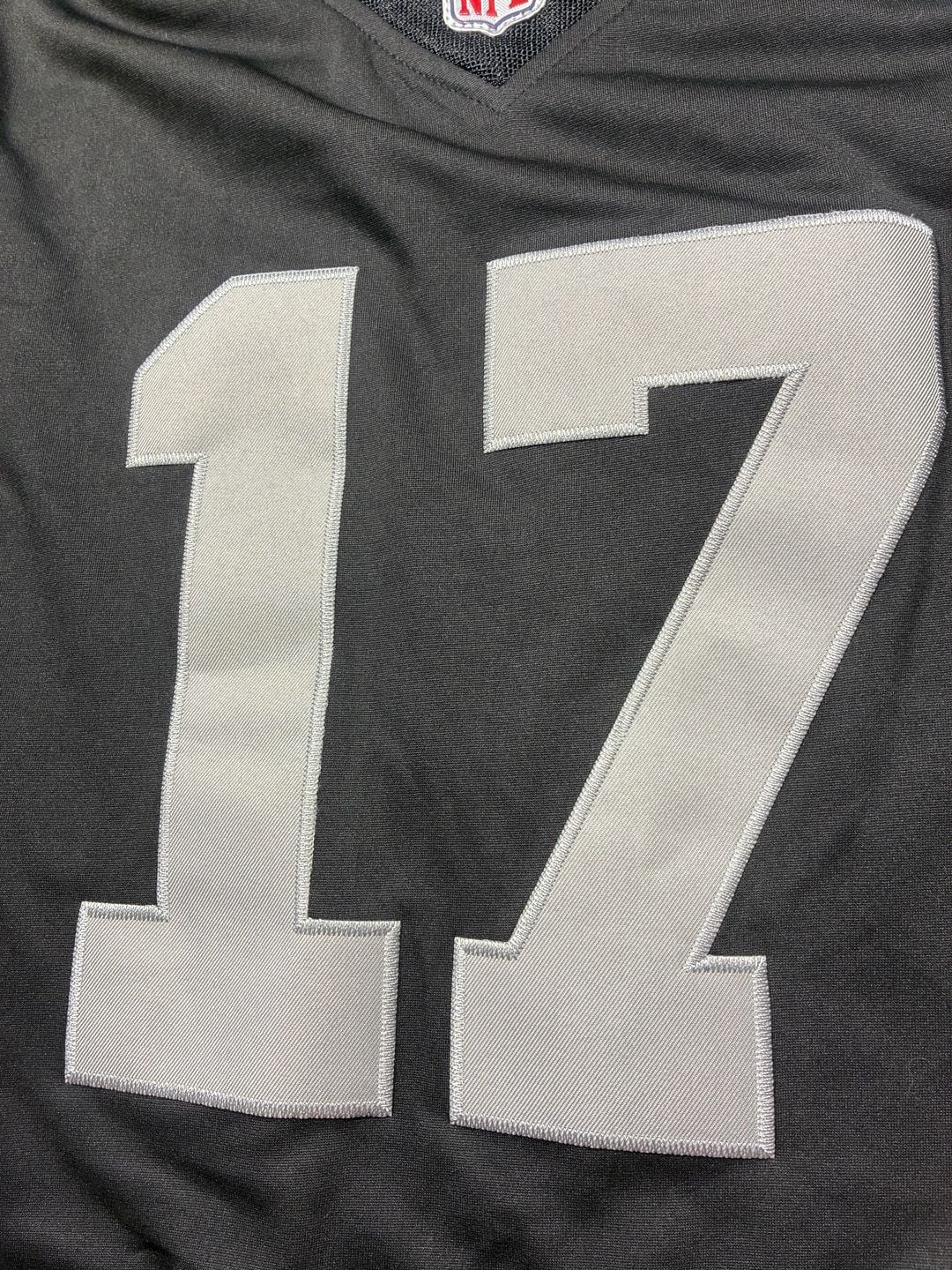 Nike Raiders #17 Jersey Size XXL Black 60th Anniversary 10