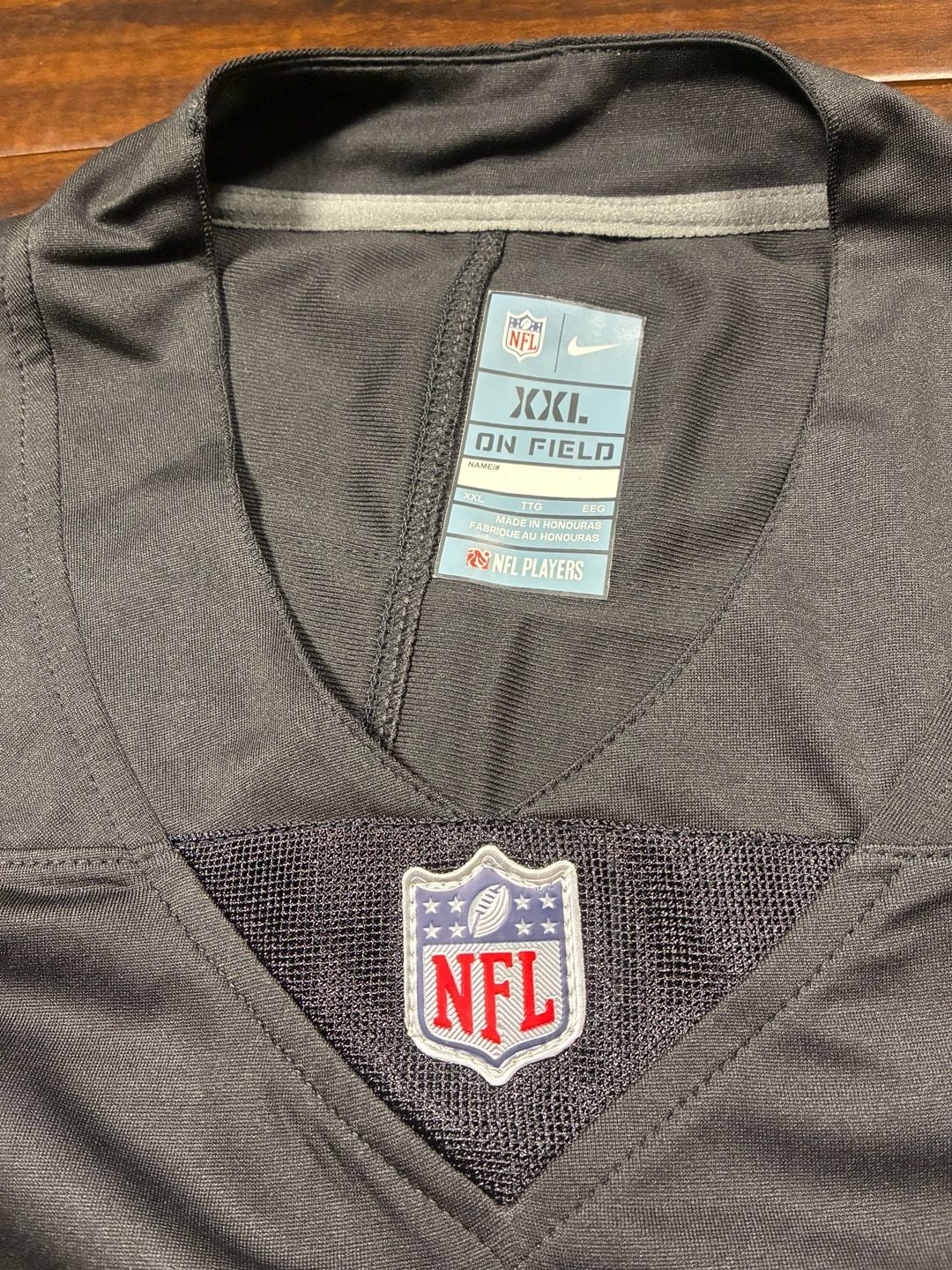 Nike Raiders #17 Jersey Size XXL Black 60th Anniversary 17