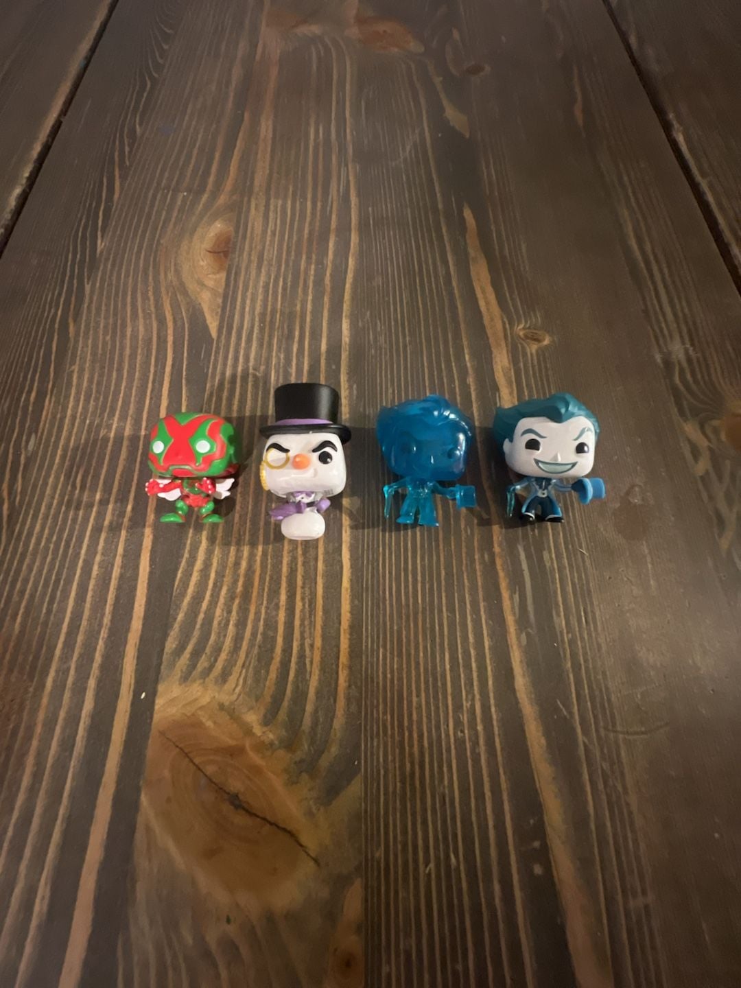 Funko Pocket Pop DC Super Heroes Holiday Vinyl Figures Lot of 4 1