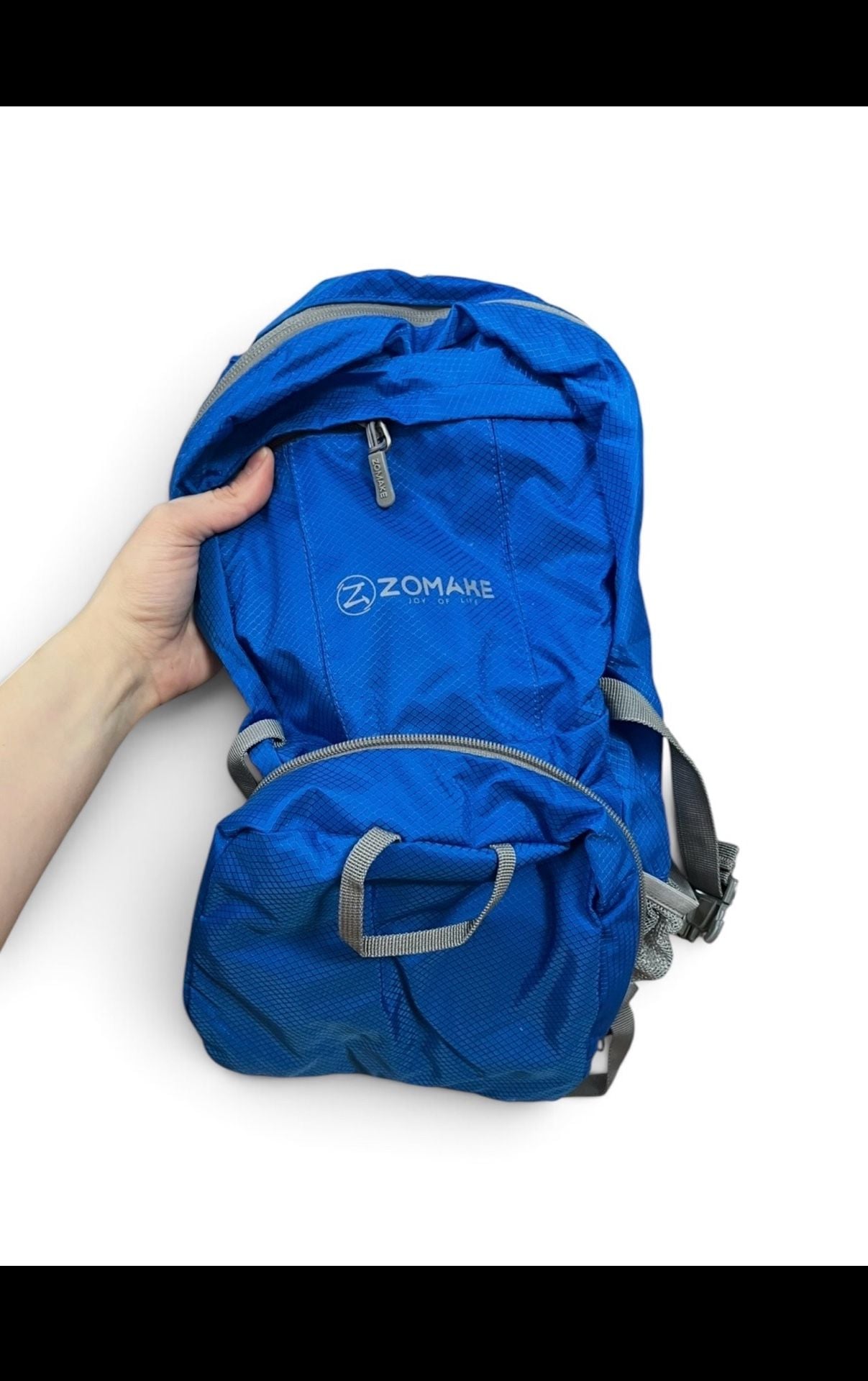 Zomake Lightweight Foldable Travel Hiking Backpack Blue. NEW!  9