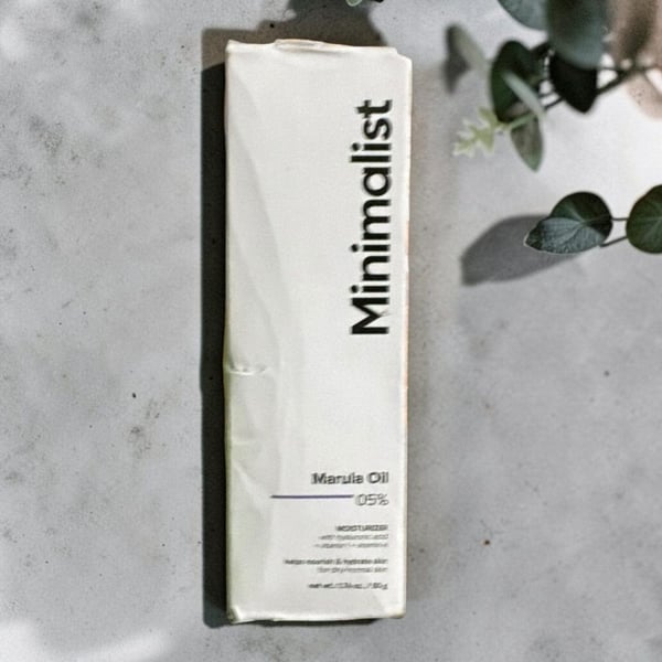 Minimalist Marula Oil 05% Moisturizer Size 1.7 Oz / 50 Gm New