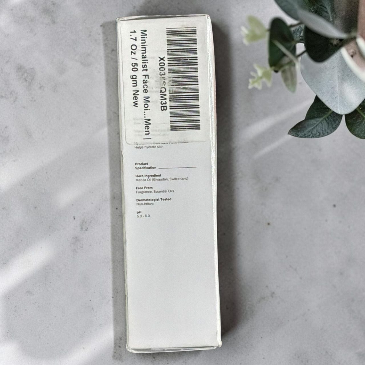 Minimalist Marula Oil 05% Moisturizer Size 1.7 Oz / 50 Gm New 2