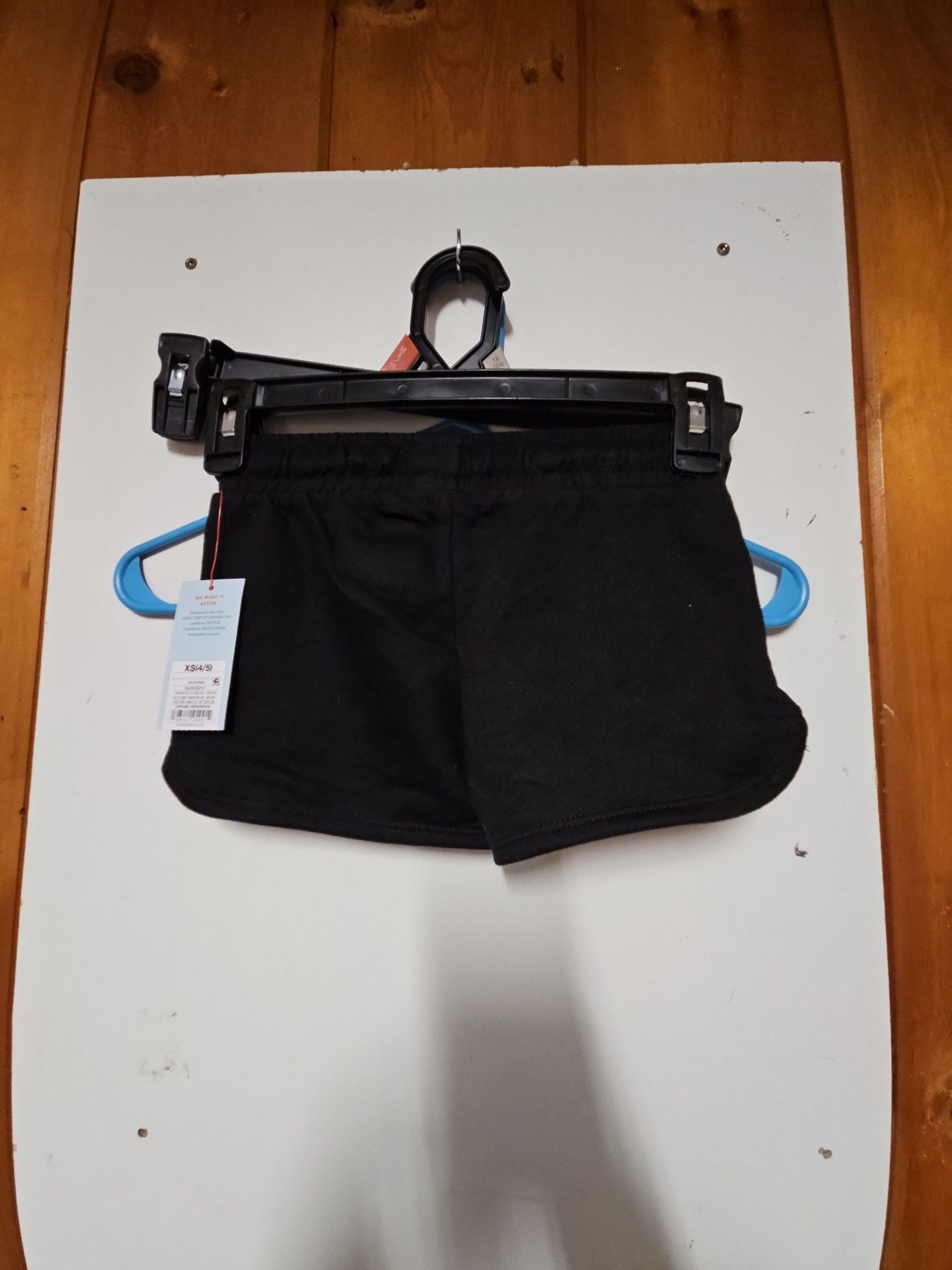 (484) Cat & Jack Shorts Size Xs (4/5) Black 3