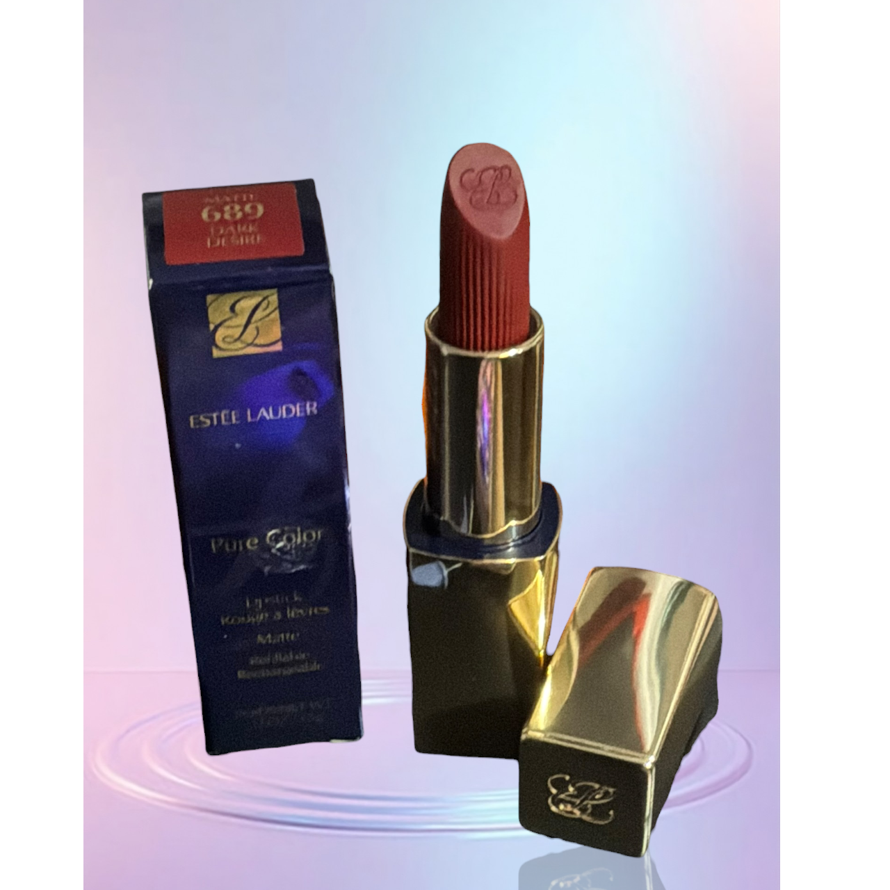 Estee Lauder Pure Color Matte Lipstick 689 Dark Desire 1