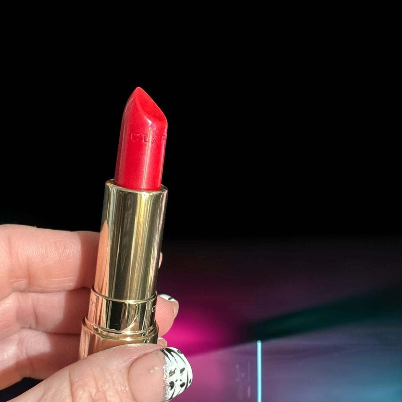 Clarins Joli Rouge Brillant Sheer Lipstick 760S Pink Cranberry 5