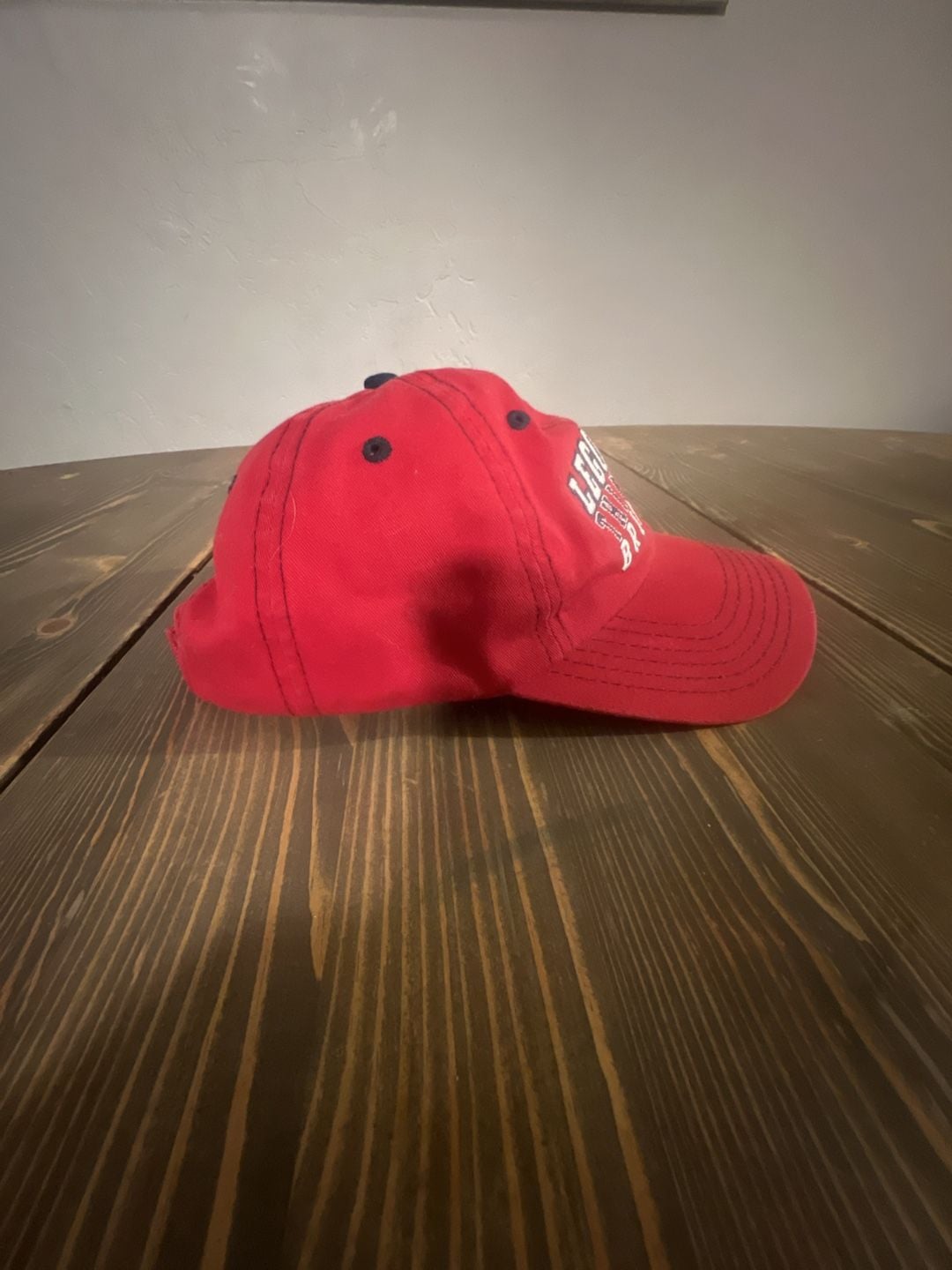 Legoland Think Brick Baseball Cap Red Adjustable Embroidered Logo Hat 3