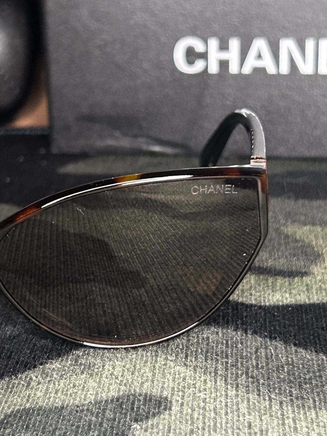 Chanel 5521 Size 62-14 Tortoise Cat-Eye Sunglasses 6