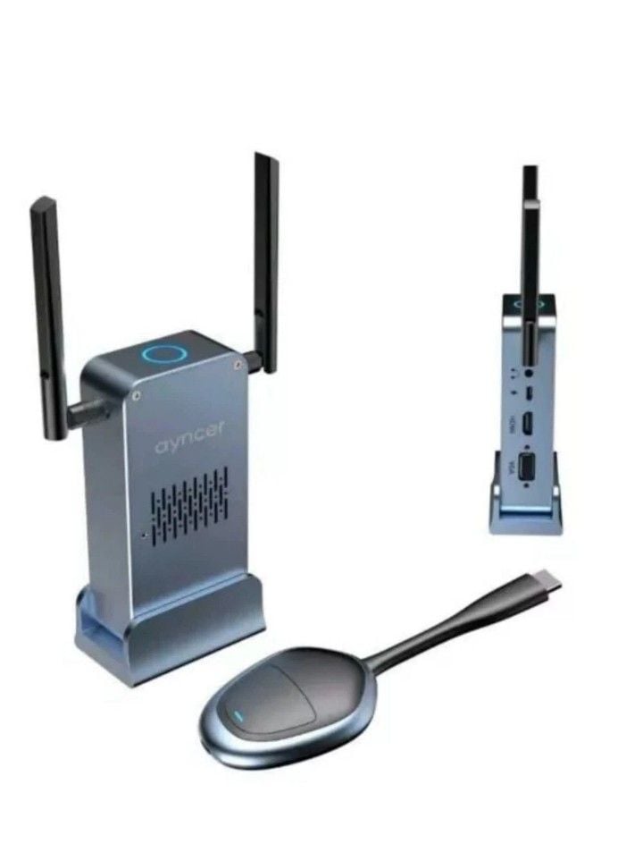 Ayncer Wireless HDMI Transmitter and Receiver Kit 1