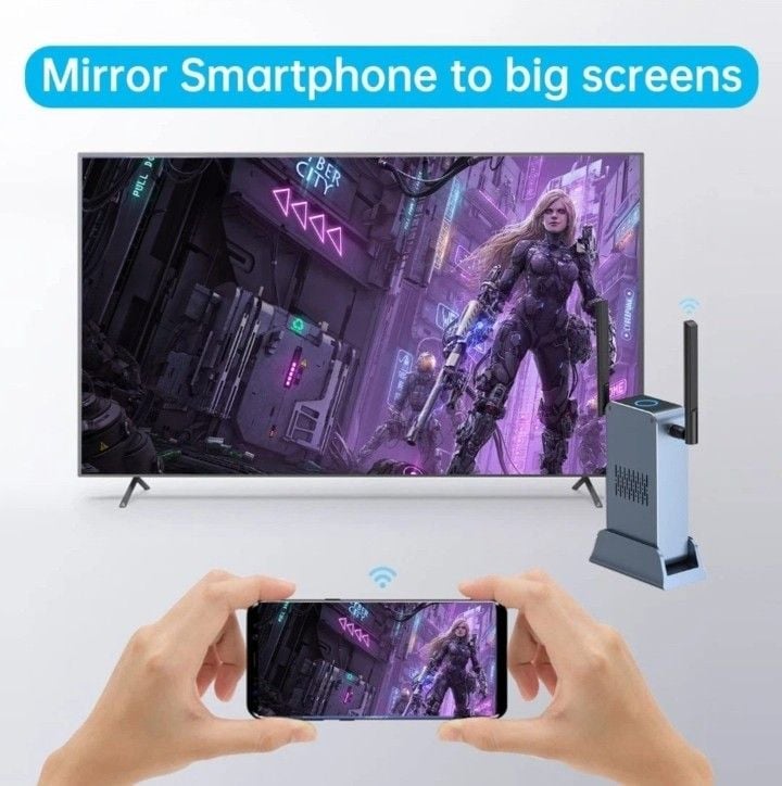 Ayncer Wireless HDMI Transmitter and Receiver Kit 9