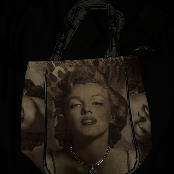Cielo Creations Marilyn Monroe Leopard Print Handbag