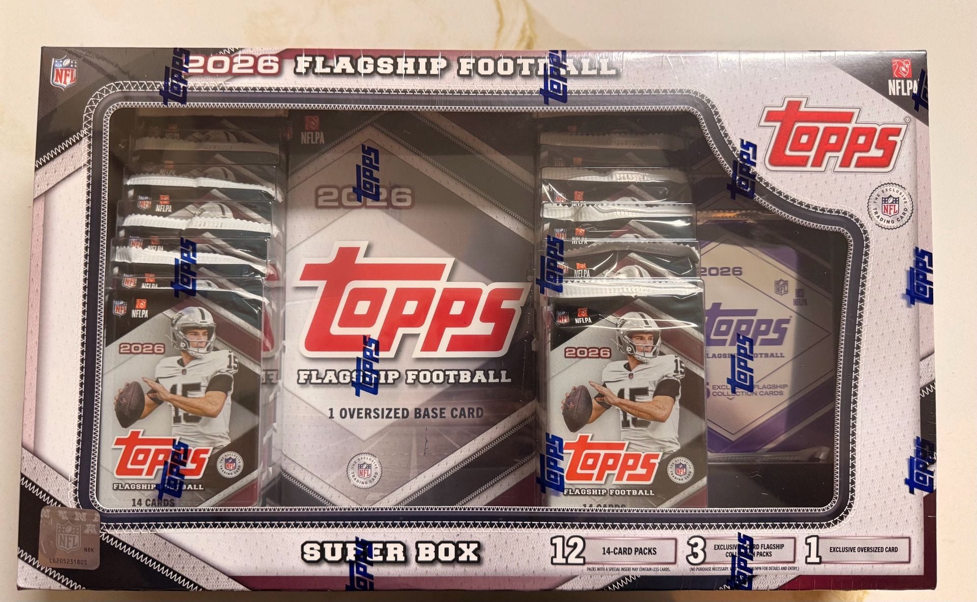 Topps Flagship Football Super Box 2026 Trading Cards New Sealed 1