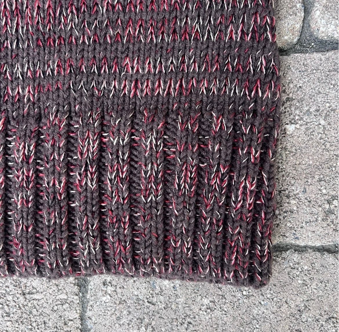 D&G Dolce & Gabbana Turtleneck Knit Sweater Size 38 Brown Burgundy 11