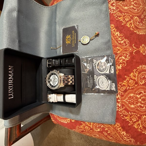 Luxurman Raptor Diamond Watch Set