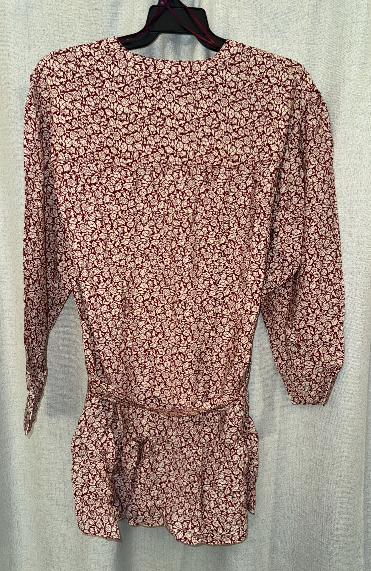 Time And Tru Mini Woven Shirt Dress Size XXL 20 Floral 3
