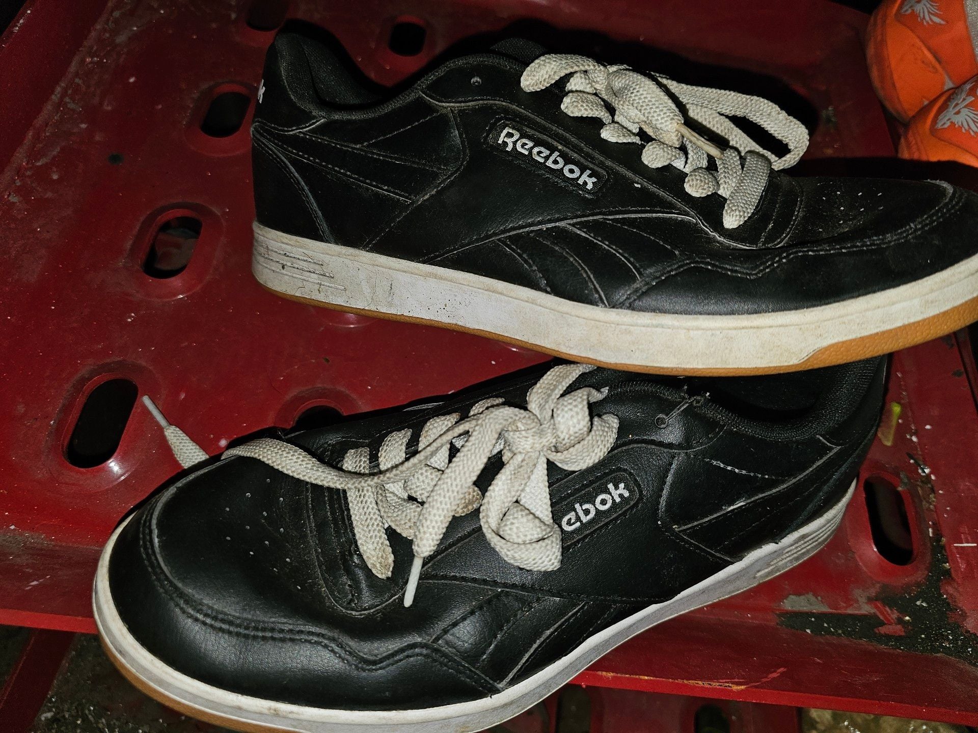Reebok Court Advance Black White Sneakers 2