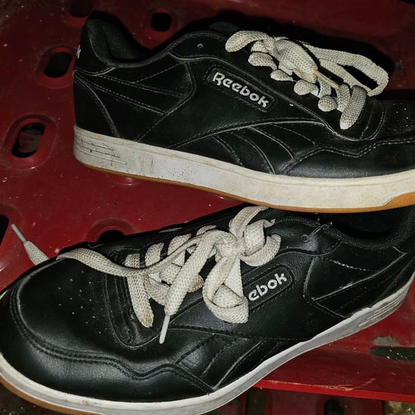 Reebok Court Advance Black White Sneakers