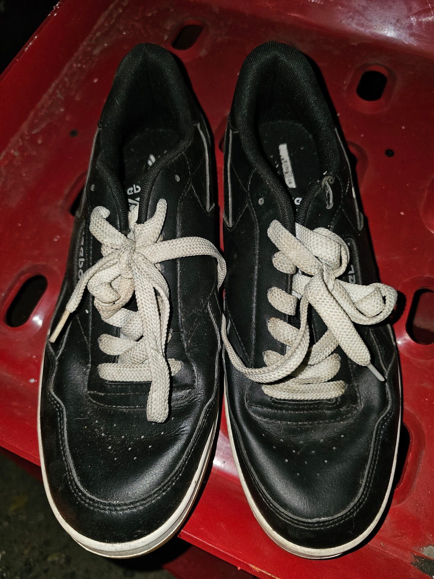 Reebok Court Advance Black White Sneakers 3