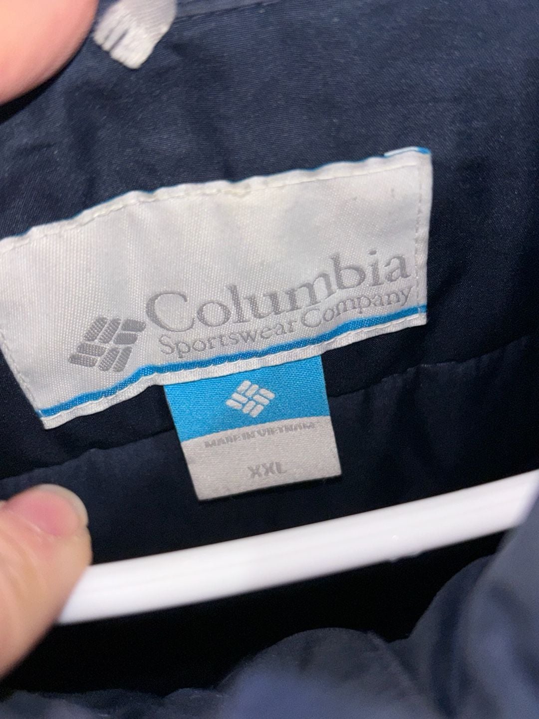 Columbia Buck Butte Insulated Puffer Jacket Size XXL Navy Blue Winter Coat 5