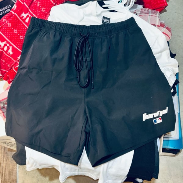 Fear of God Essentials MLB Nylon Vintage Short 'Black' - 160ML254101F