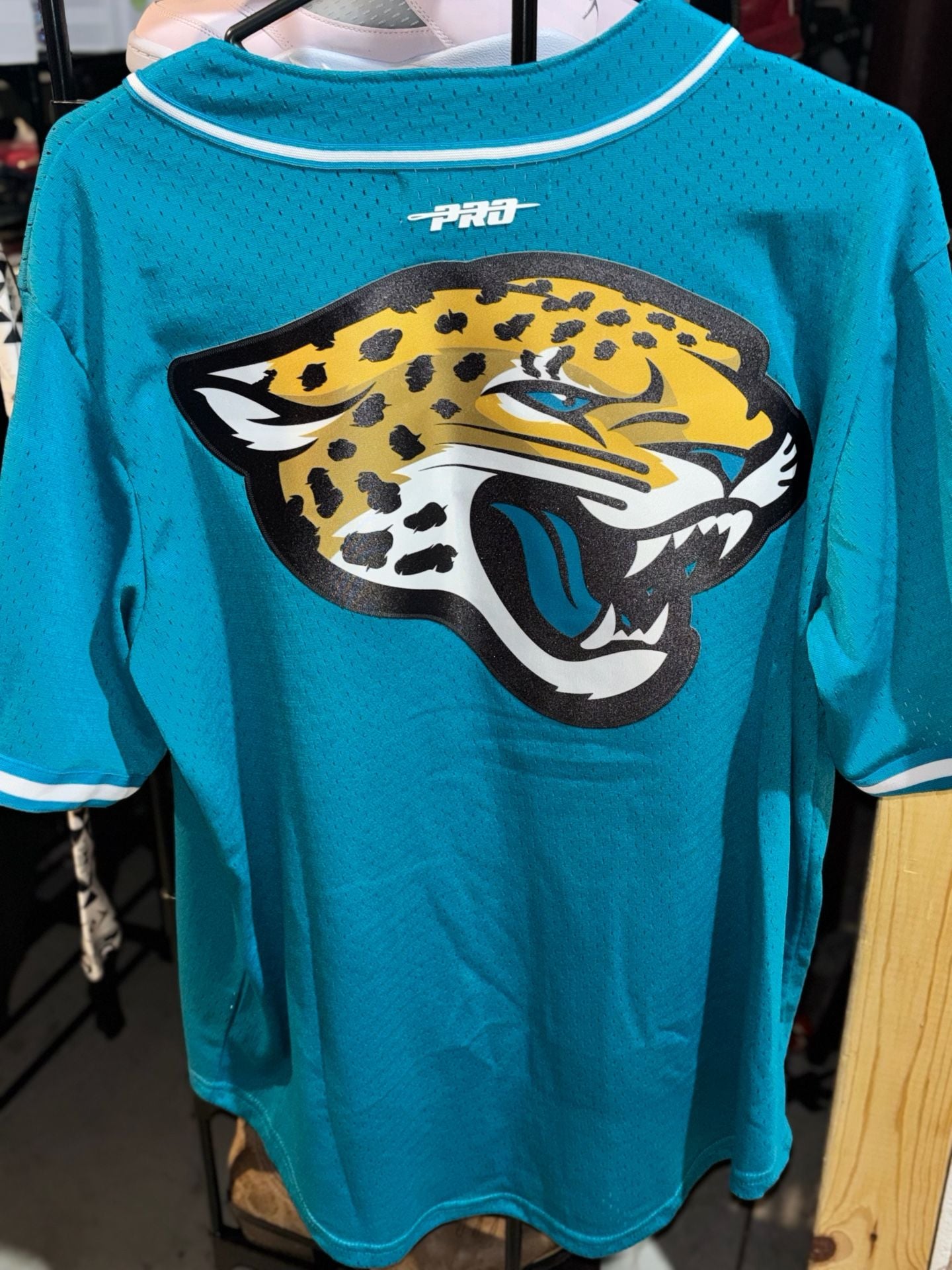 Pro Standard Jacksonville Jaguars Trevor Lawrence Size M mesh mlb Jersey Teal 3