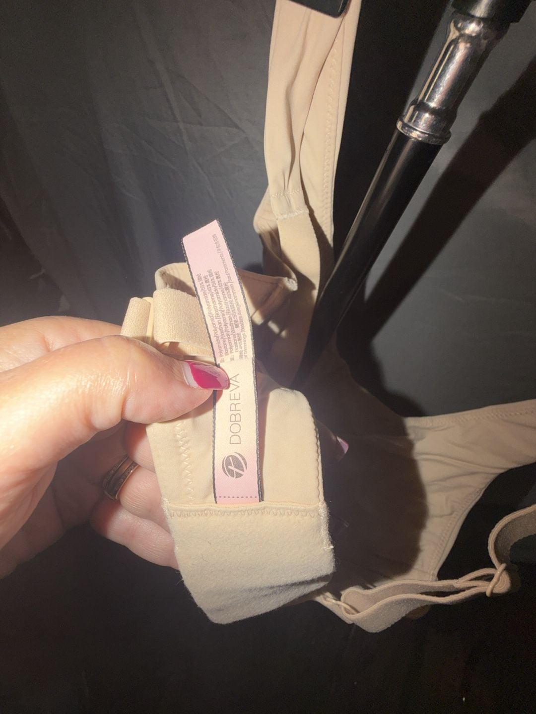 Dobreva Balconette Bra Size 32E Beige Underwire 7