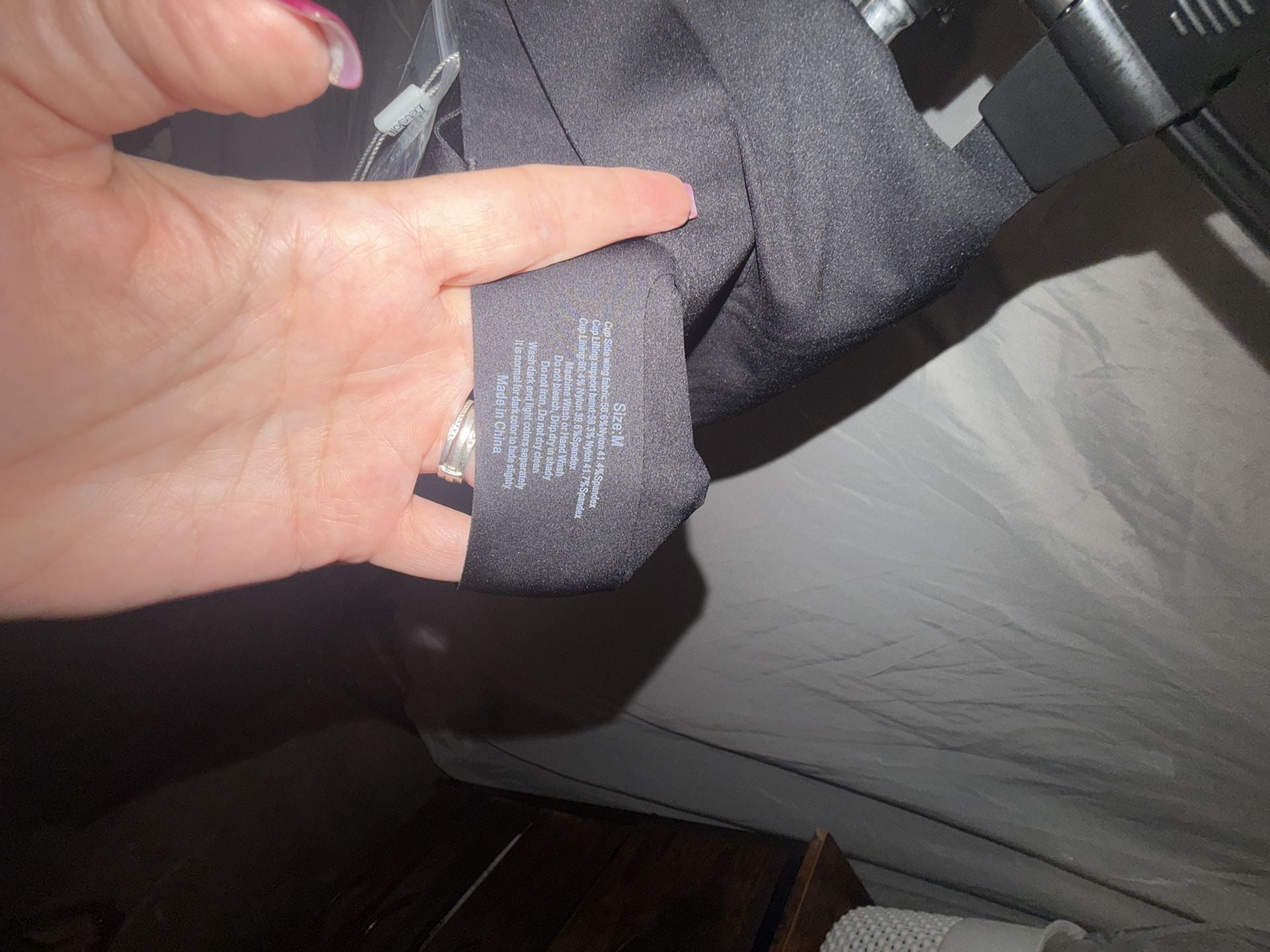 Letsjoli Wireless Seamless Bra Size M Black 7