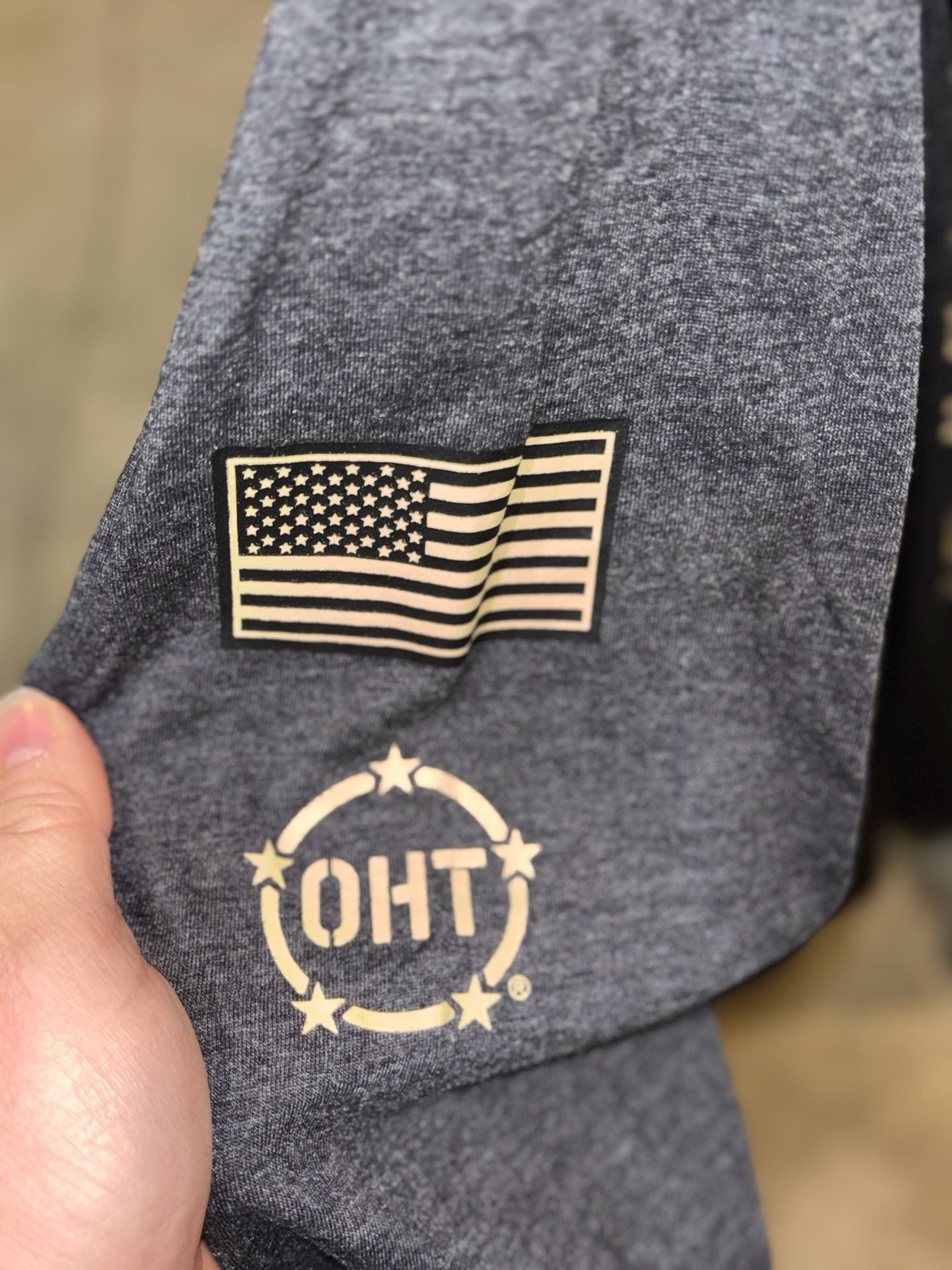 Colosseum Utah Utes OHT Hoodie Size XL Long Sleeve Military Appreciation 3