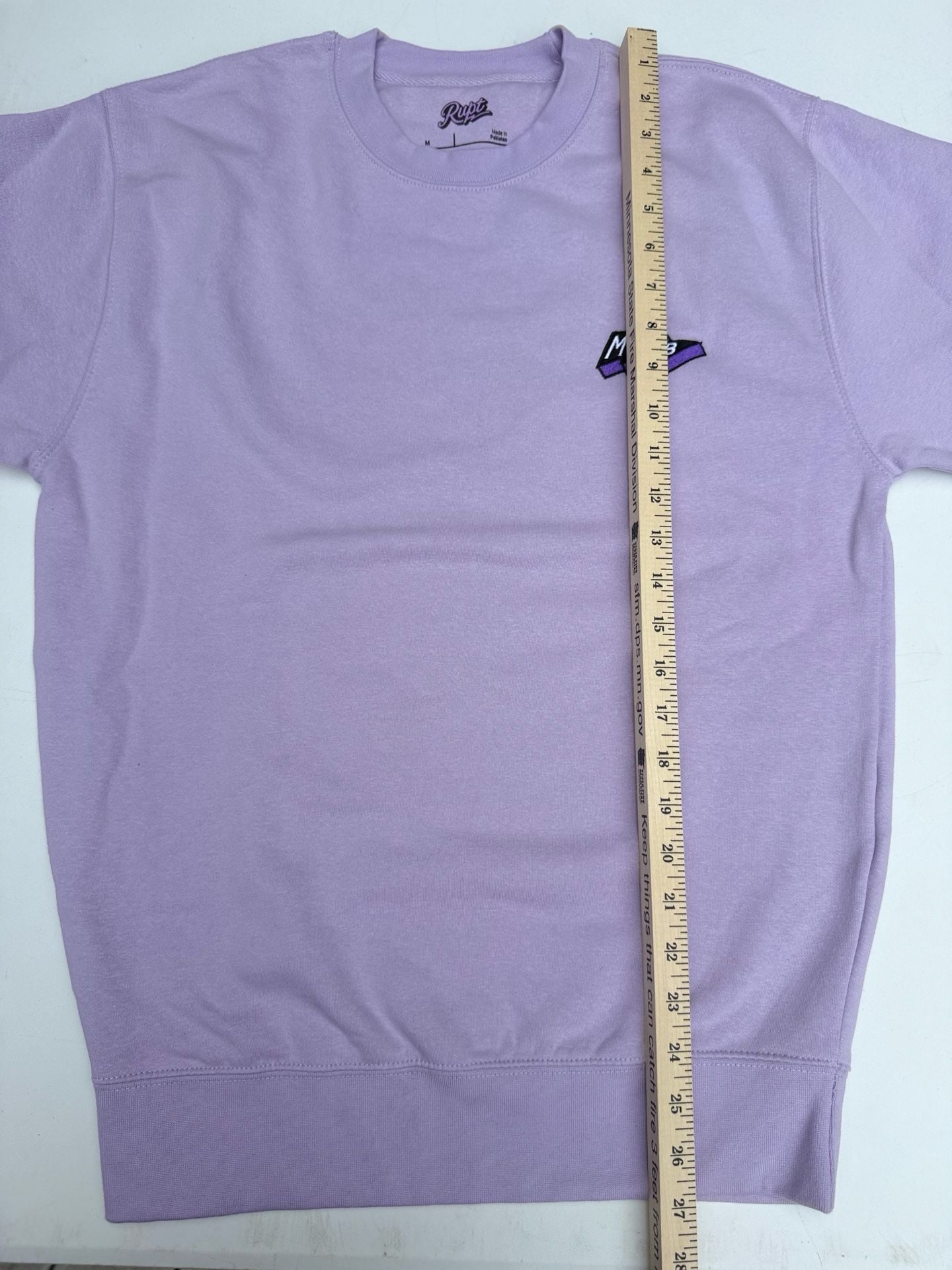 Moab Sweatshirt Lilac Purple Long Sleeve Pullover Size Medium 6