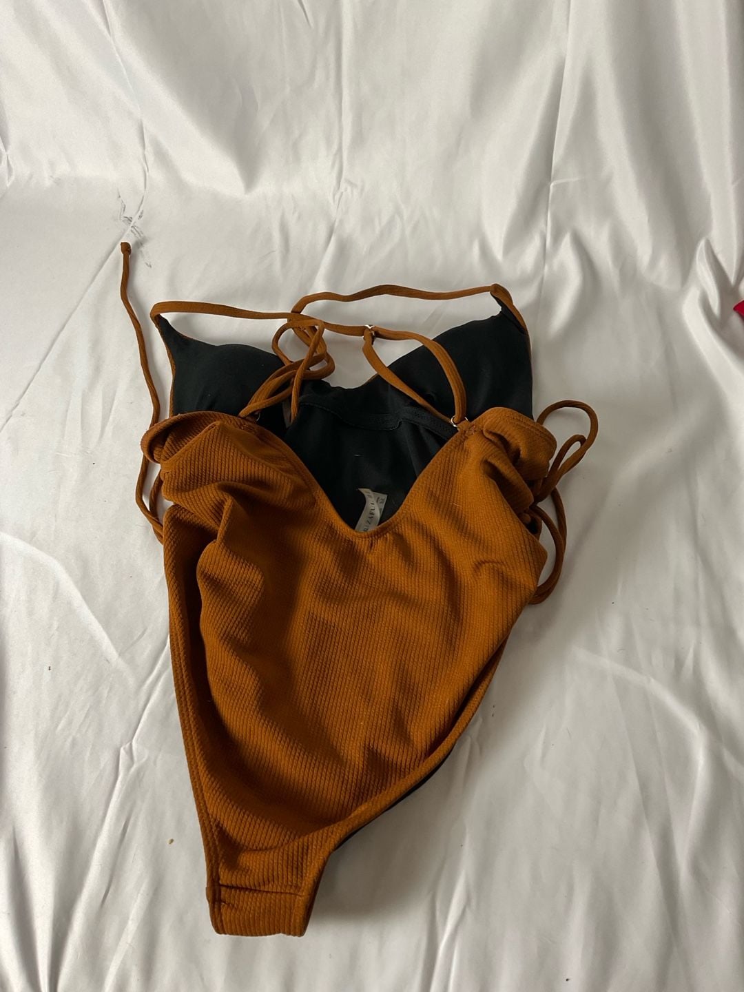 ZAFUL One-Piece Swimsuit Size XL Brown 3