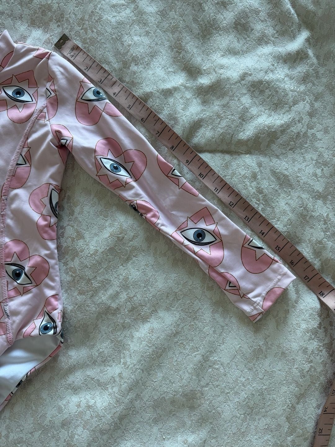 Submarine Scooba Doo Long Sleeve Swimsuit Pink Evil Eye 5