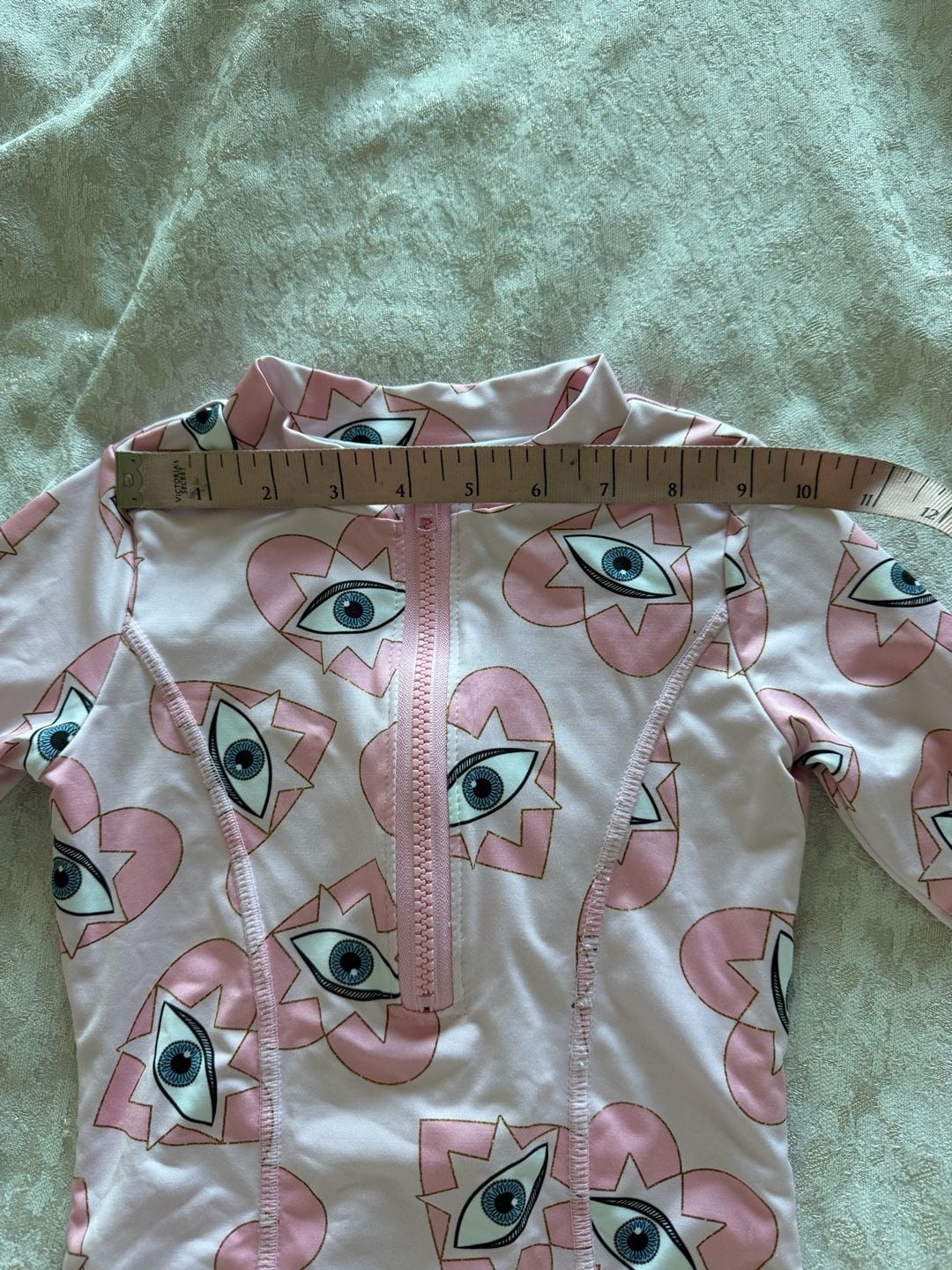 Submarine Scooba Doo Long Sleeve Swimsuit Pink Evil Eye 7